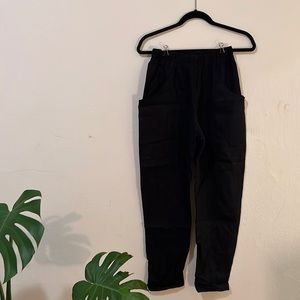 Elizabeth Suzann Clyde Work Pants in Midweight Linen
